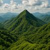 Before AI upscaling and image enhancement - landscape clarity