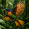 Before AI upscaling and image enhancement - nature photography